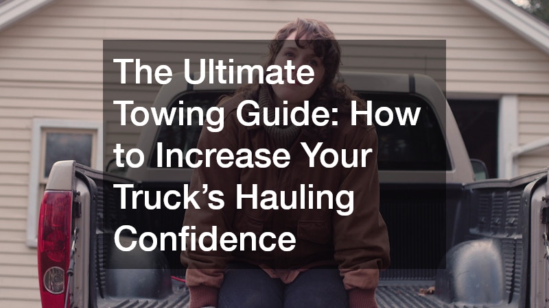 The Ultimate Towing Guide  How to Increase Your Truck’s Hauling Confidence