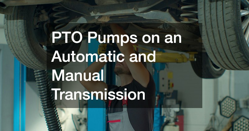 PTO Pumps on an Automatic and Manual Transmission